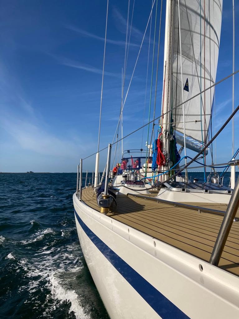 De Mariflex Challenge op zee